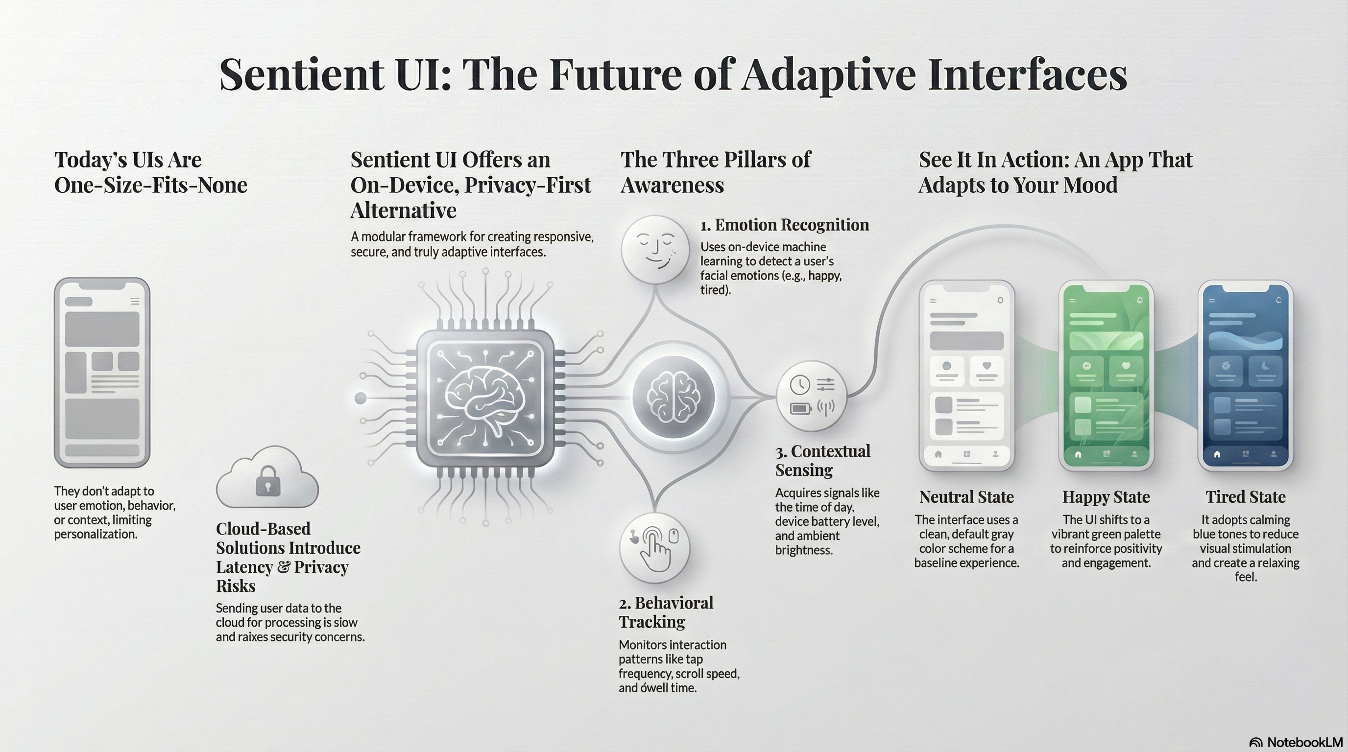 Sentient UI Infographic